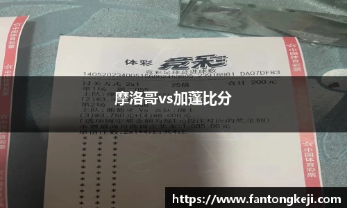摩洛哥vs加蓬比分
